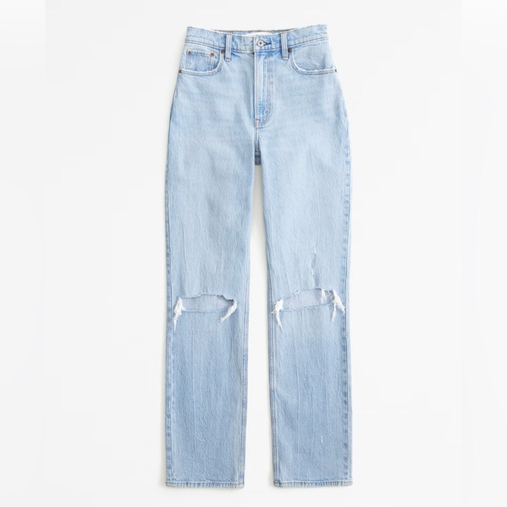 Abercrombie Ultra High Rise 90’s Straight Jean 27R